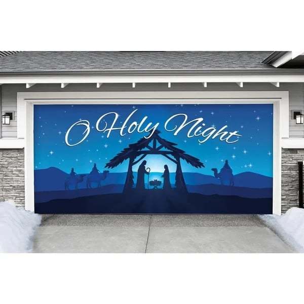 🎄Last Day Sale 49% OFF - Christmas 2024 Reusable Garage Door Decoration
