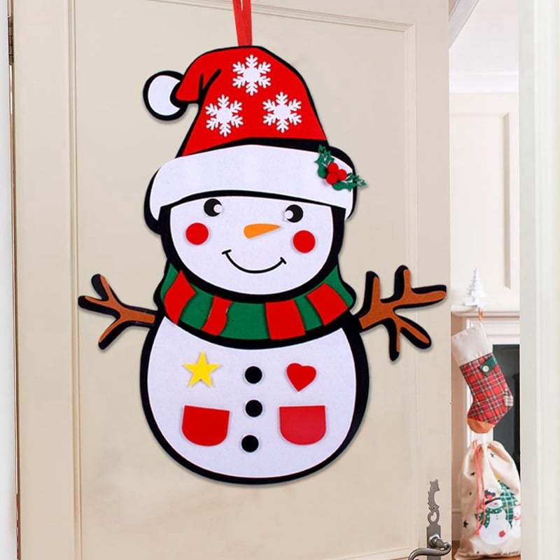 (🎄CHRISTMAS EARLY SALE-48% OFF) DIY Felt Christmas Tree Set