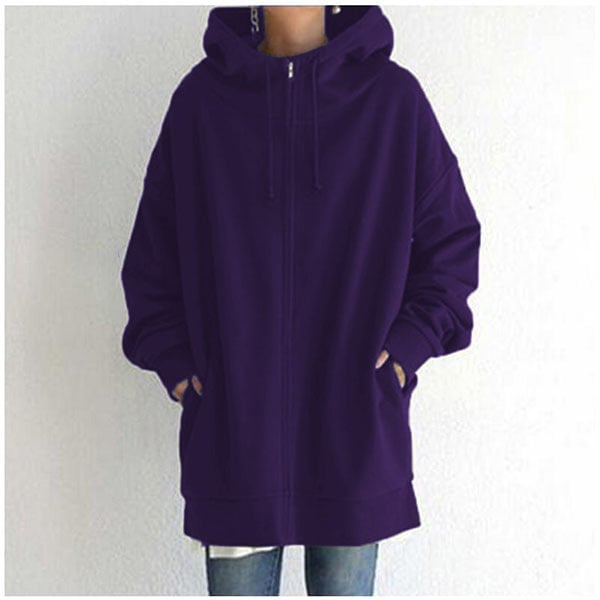 (🎁2023-Christmas Hot Sale🎁)Women's Autumn/Winter Zipper Hooded Sweater