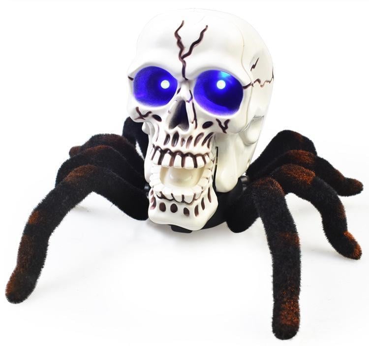 🔥HOT SALE🔥2023 Latest Halloween Scary Remote Control Skeleton Spider💀