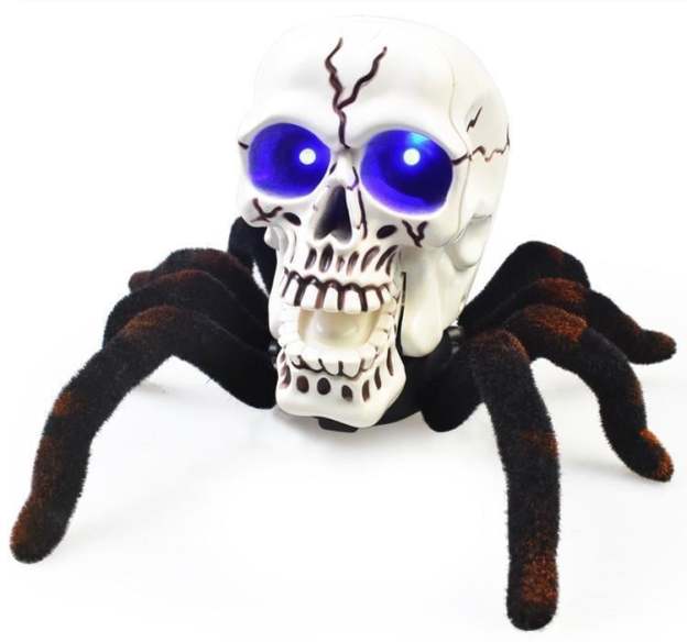 🔥HOT SALE🔥2023 Latest Halloween Scary Remote Control Skeleton Spider💀