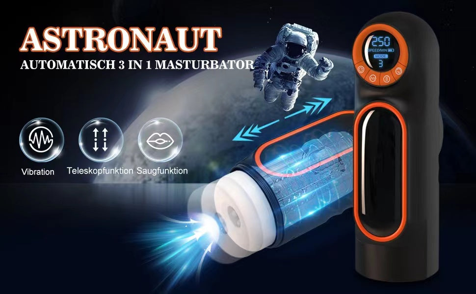 Lshe Men's Automatic Retractable Sucking Heating Vagina Masturbation Cup Sex Toy9