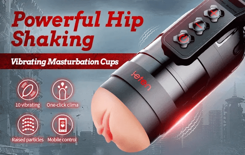 Lshe Grenade Strong Shock Male Masturbation Device with Mobile App Remote Control0