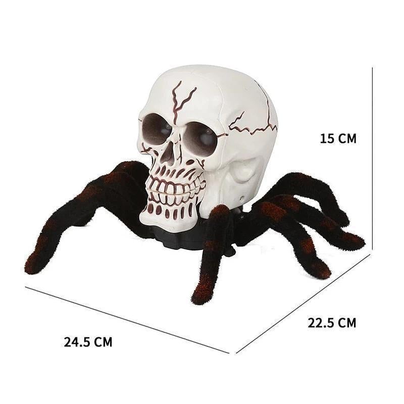 🔥HOT SALE🔥2023 Latest Halloween Scary Remote Control Skeleton Spider💀