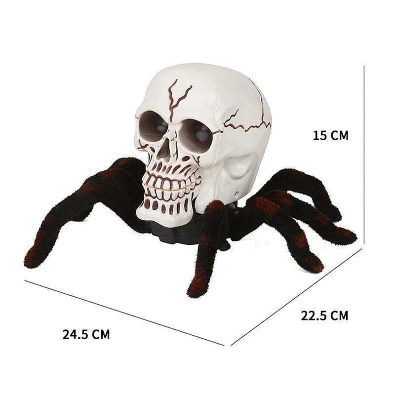 🔥HOT SALE🔥2023 Latest Halloween Scary Remote Control Skeleton Spider💀