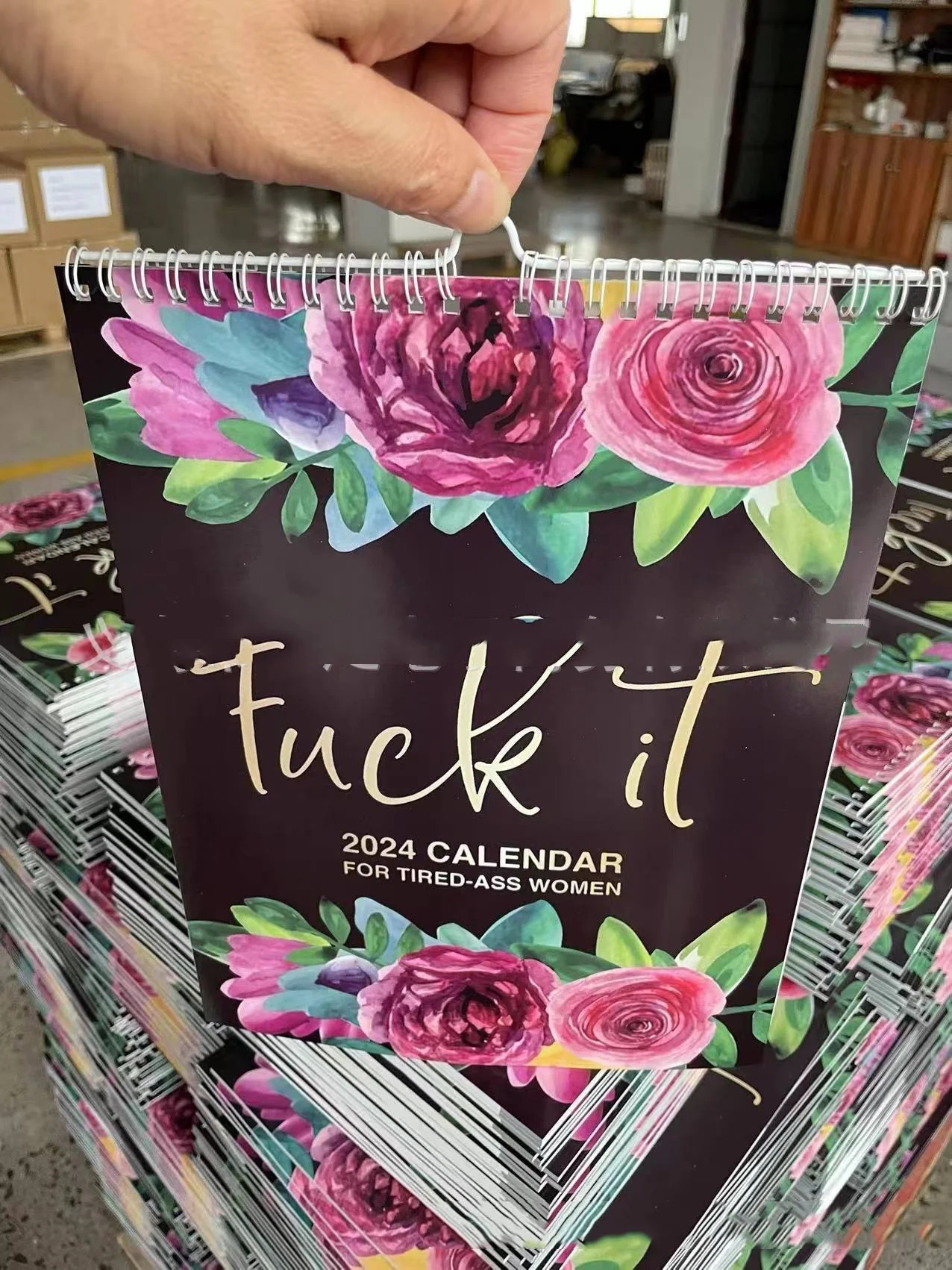 2024 Calendar For Tired-Ass Women - Buy 2 Free Shipping