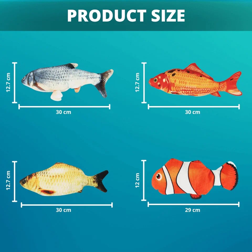 🔥🔥🔥49% OFF🐱FloppyFish- 🐶INTERACTIVE FISH TOY FOR YOUR PETS