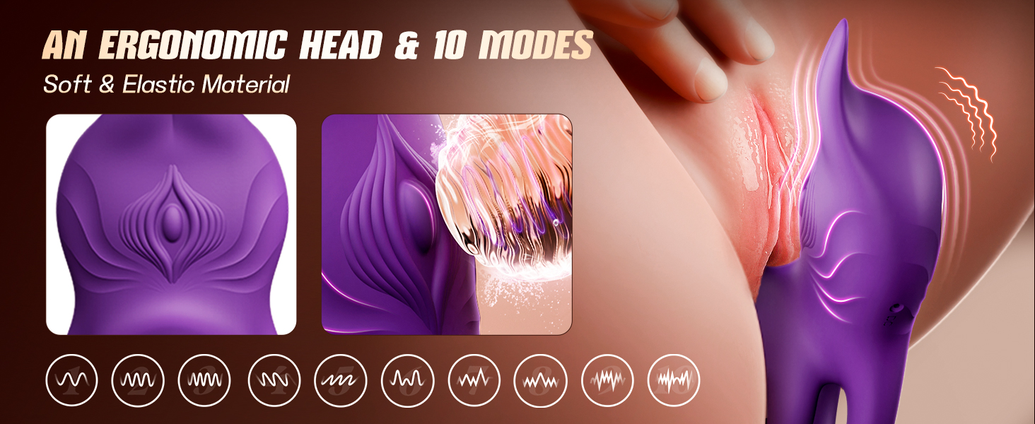 🎁Skavix™ Enchanted Girl Luxe Smart Vibrating Ring – App-Controlled Pleasure for Couples 💫