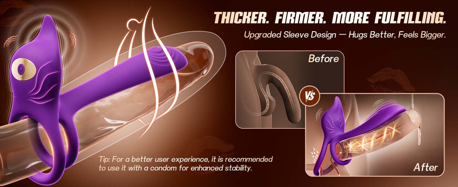 🎁Skavix™ Enchanted Girl Luxe Smart Vibrating Ring – App-Controlled Pleasure for Couples 💫