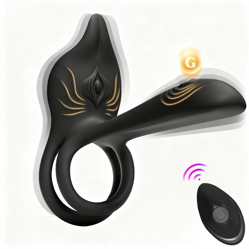 🏷 Enchanted Girl Luxe Smart Vibrating Ring – App-Controlled Pleasure for Couples 💫
