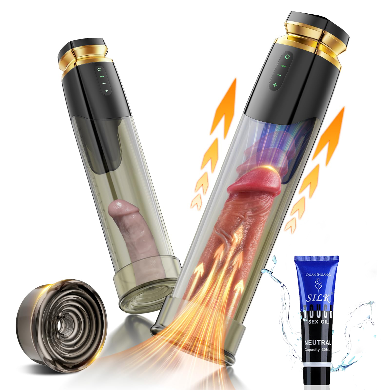 🔥The 'MaxPro' Pump🔥Targeted Vacuum Therapy💪Boost Size & Endurance😍