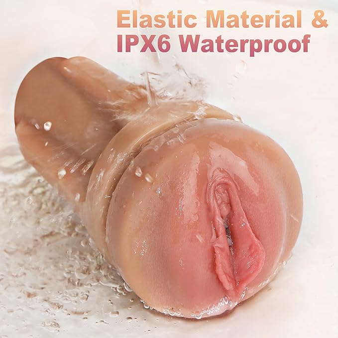 🔥2025 Hands-Free Pleasure Masturbator – 10 Vibes, 3D Realistic💎