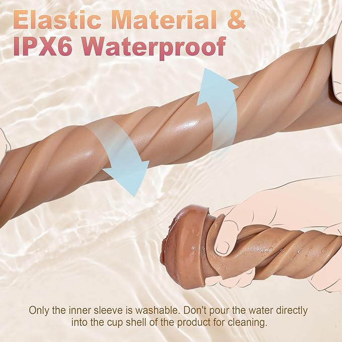 🔥2025 Hands-Free Pleasure Masturbator – 10 Vibes, 3D Realistic💎