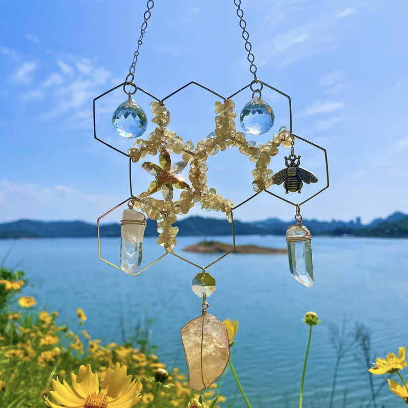 2025 Honeycomb Crystal Decor-Perfect Gift