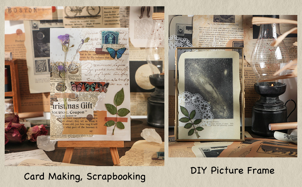 Scrapbook, picture frame