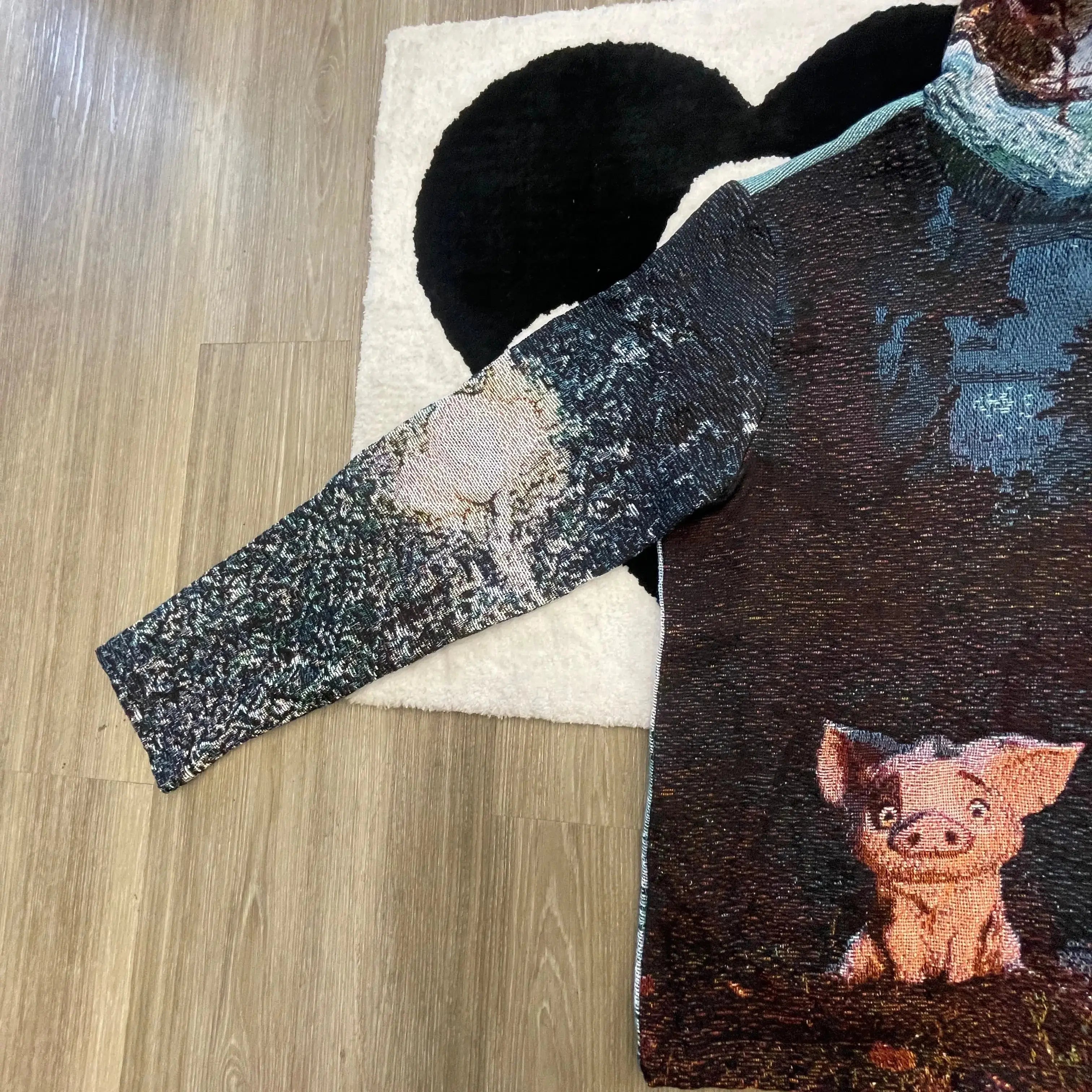 Voyager Spirit, Trendy Interpretation – Moana Themed Woven Hoodie