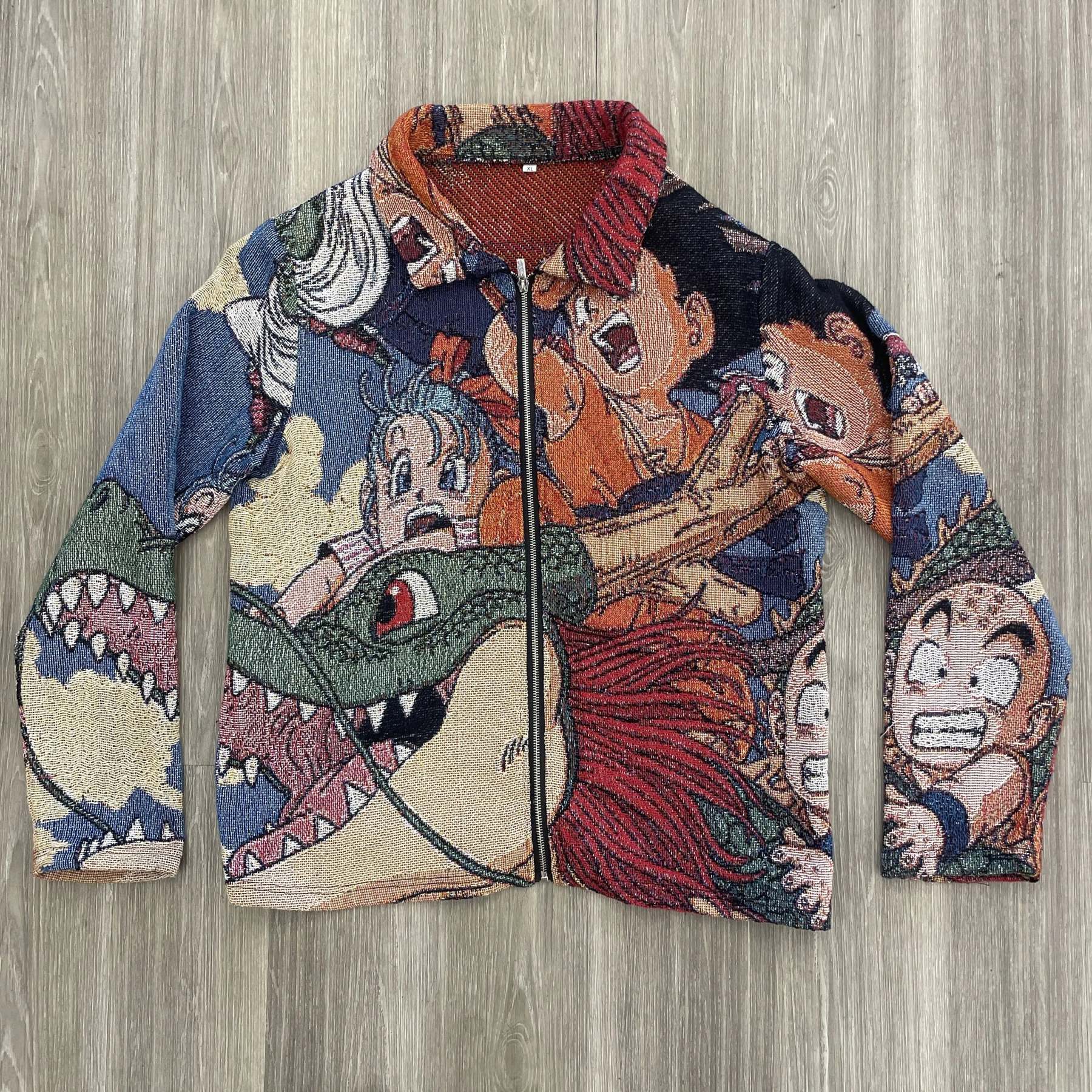 Transcend Dimensions, Warrior Style – Dragon Ball Z Woven Trendy Jacket