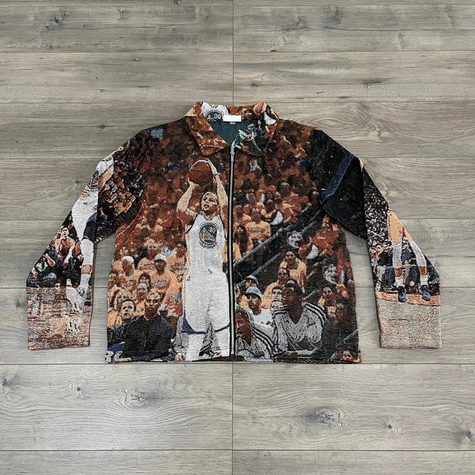 Curry's Magic, Three-Point Storm – Stephen Curry Themed Woven Jacket
