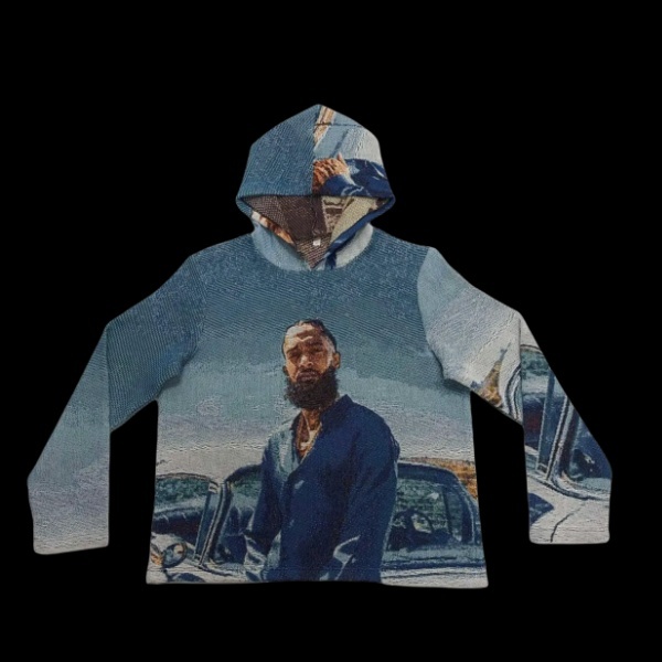 Nipsey Hussle blue Tapestry