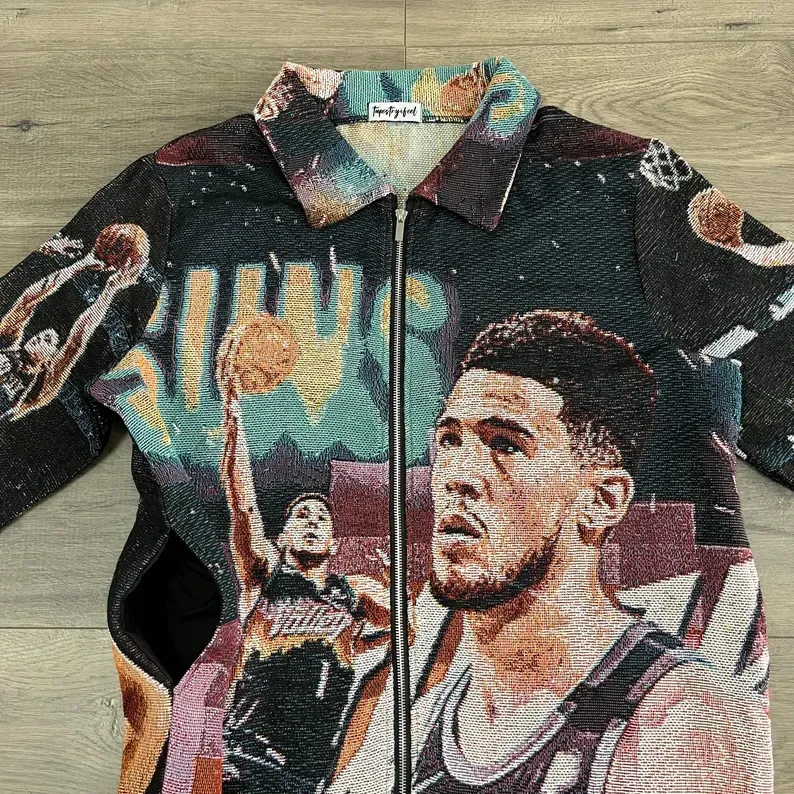 Basketball Icon, Trendy New Release – Devin Booker Woven Outerwear