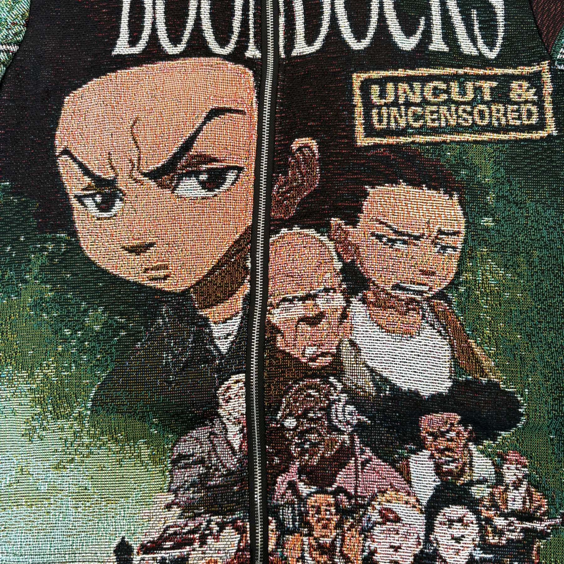 Street Smarts, Urban Attitude – The Boondocks Themed Woven Jacket