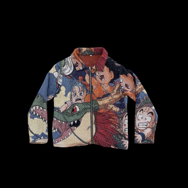 Transcend Dimensions, Warrior Style – Dragon Ball Z Woven Trendy Jacket