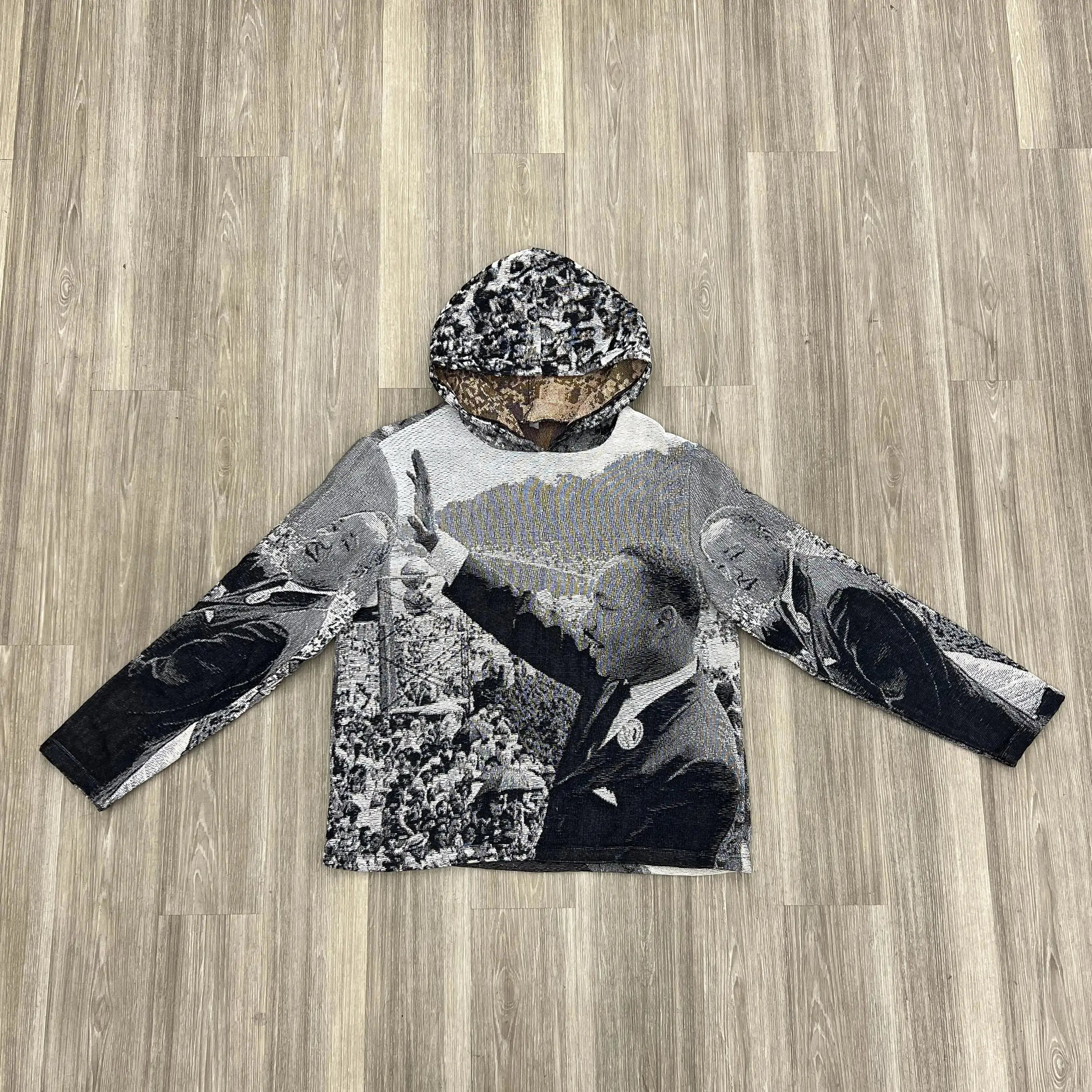 WORLD PEACE TAPESTRY HOODIE Tapestryifeel