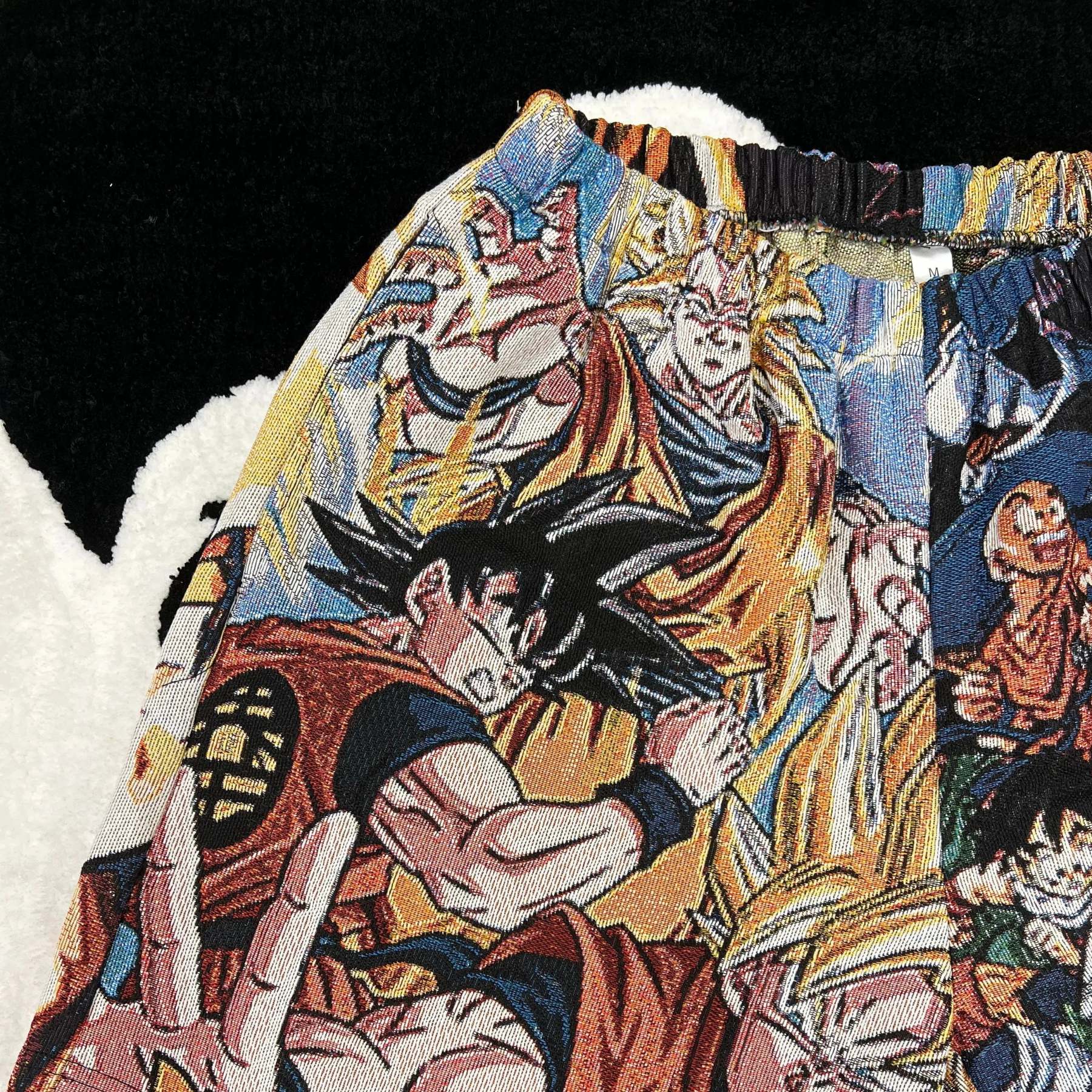 Go Super Saiyan! Grab tapestryifeel's exclusive Dragon Ball Z shorts. Feel the power of Goku and Vegeta with every step. Must-have for anime fans!