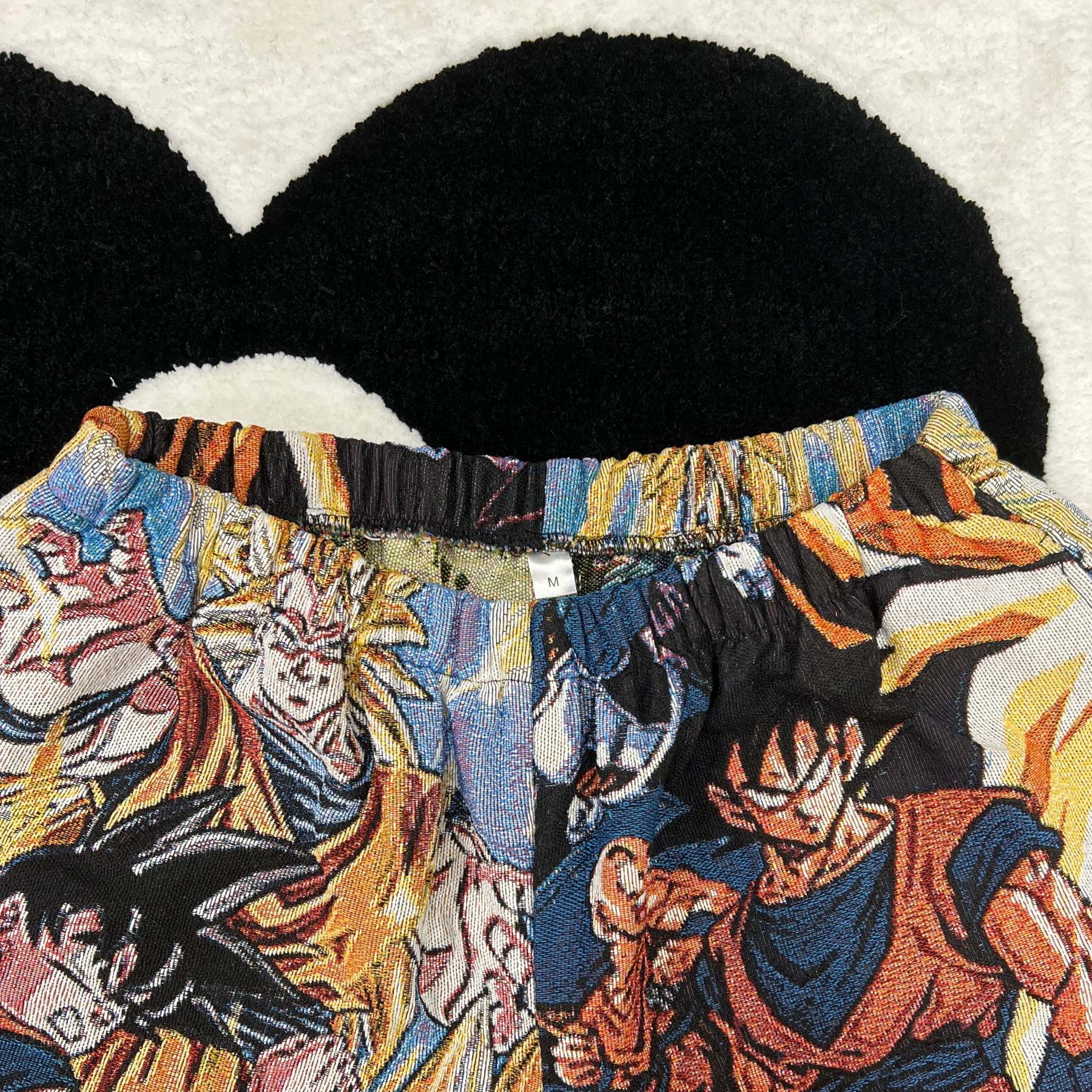 Go Super Saiyan! Grab tapestryifeel's exclusive Dragon Ball Z shorts. Feel the power of Goku and Vegeta with every step. Must-have for anime fans!