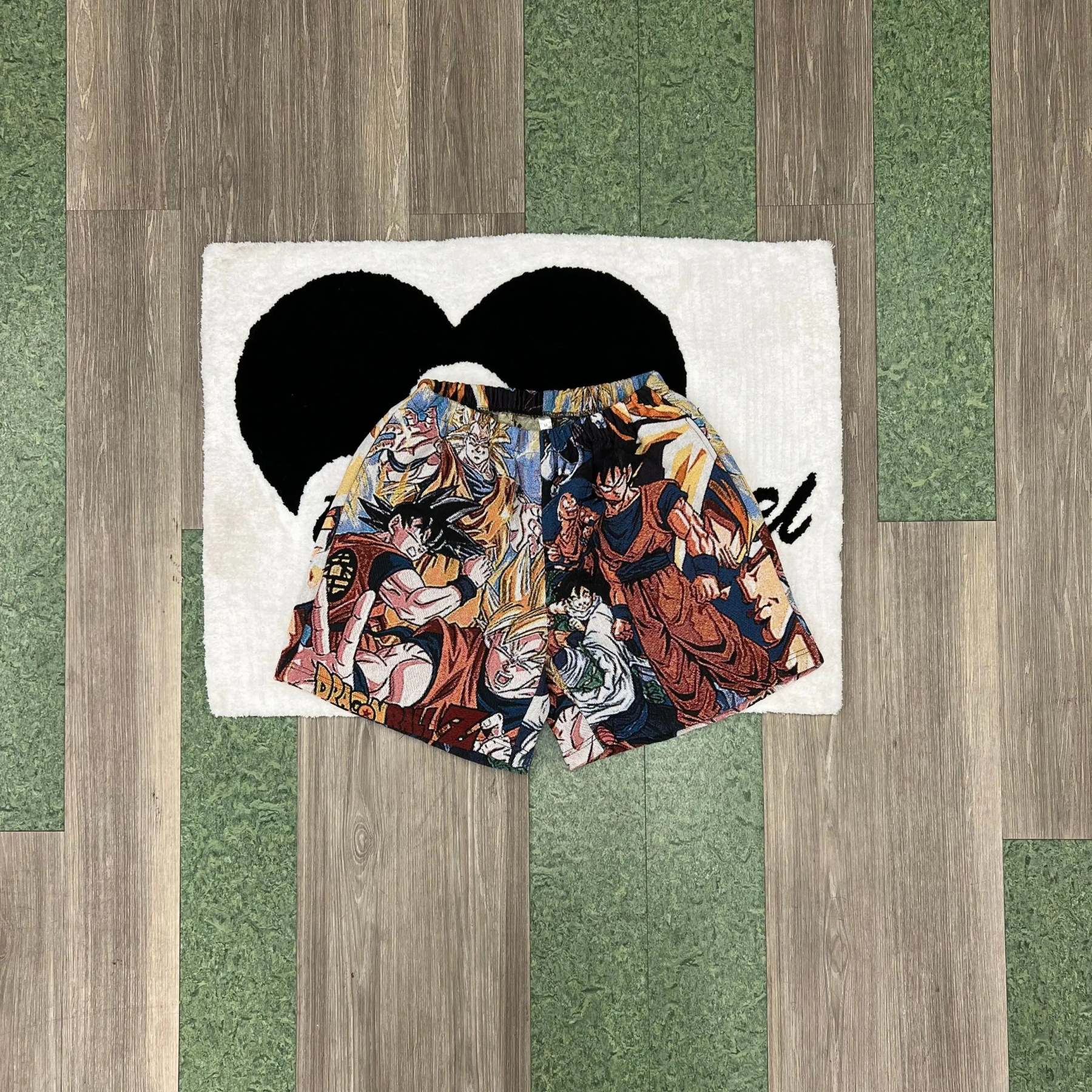 Go Super Saiyan! Grab tapestryifeel's exclusive Dragon Ball Z shorts. Feel the power of Goku and Vegeta with every step. Must-have for anime fans!