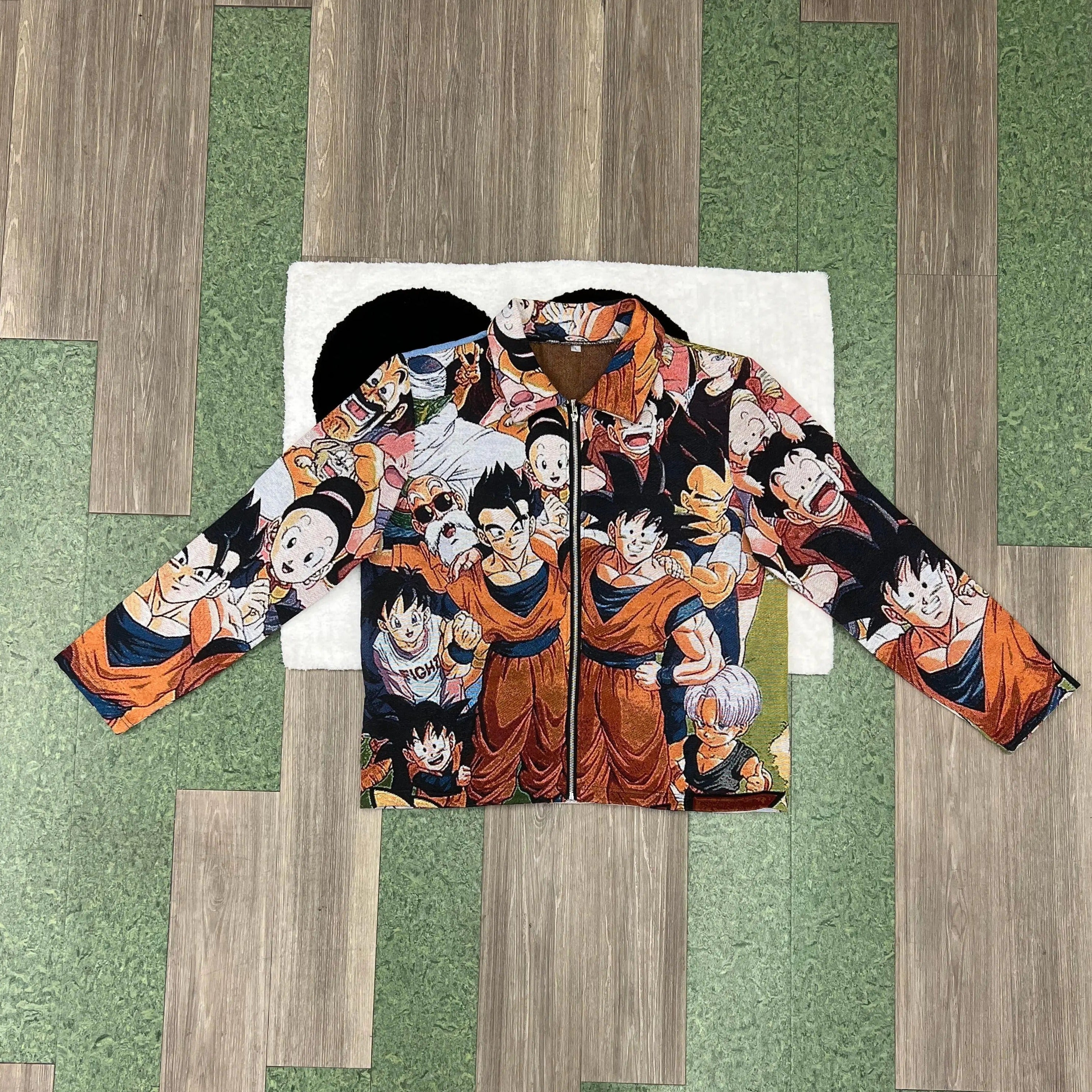 Bonds of Power, Eternal Passion – Dragon Ball Z Friendship Themed Woven Jacket