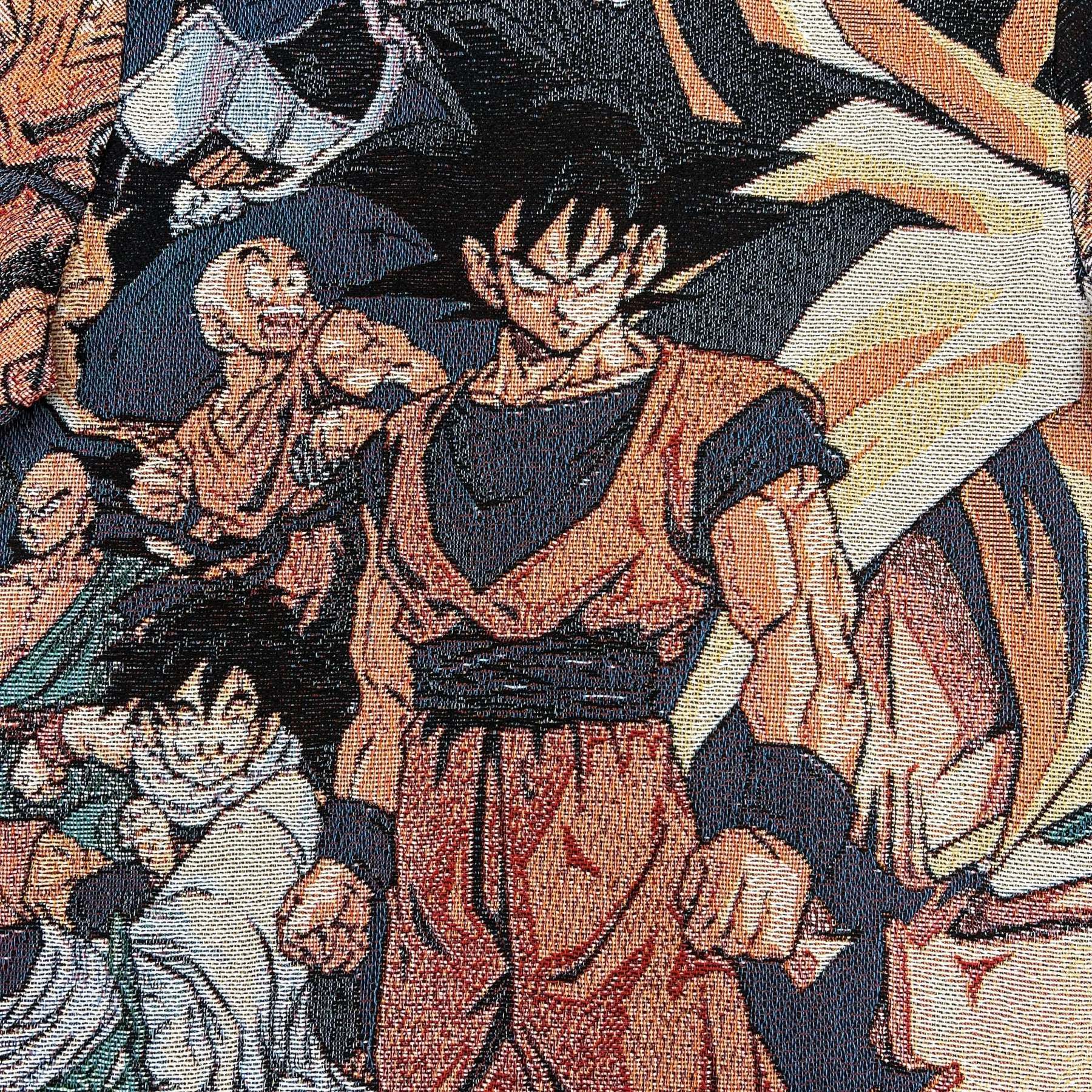 Bonds of Power, Eternal Passion – Dragon Ball Z Friendship Themed Woven Hoodie