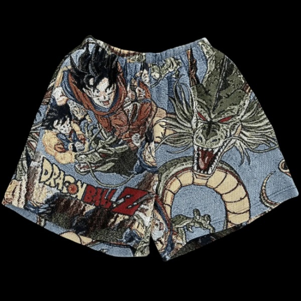 Go Super Saiyan! Grab tapestryifeel's exclusive Dragon Ball Z shorts. Feel the power of Goku and Vegeta with every step. Must-have for anime fans!