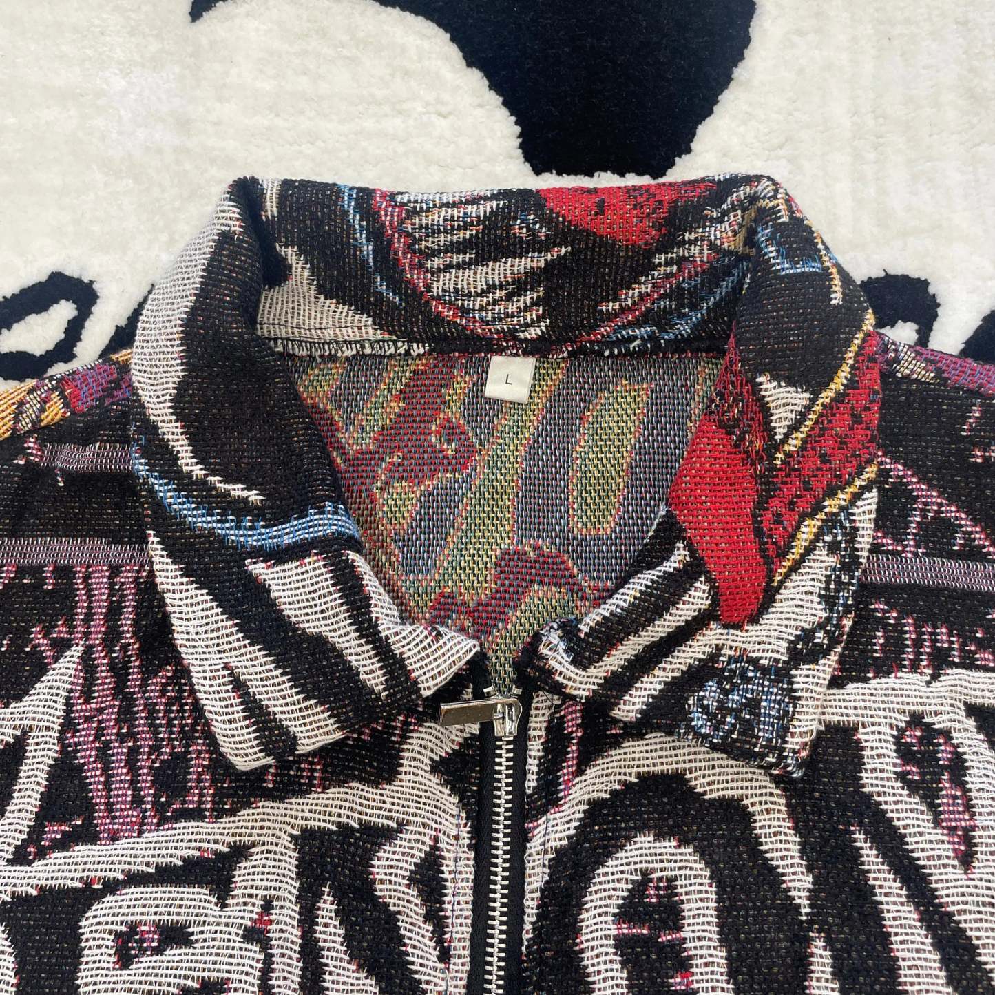 Symbiote Arrival, Street Domination – Venom Themed Woven Jacket