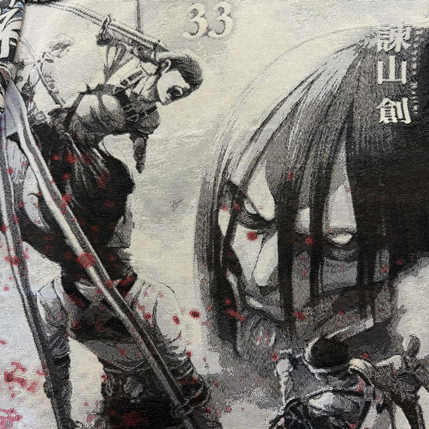 Dedicate Your Heart, No Regrets – Attack on Titan Themed Woven Jacket