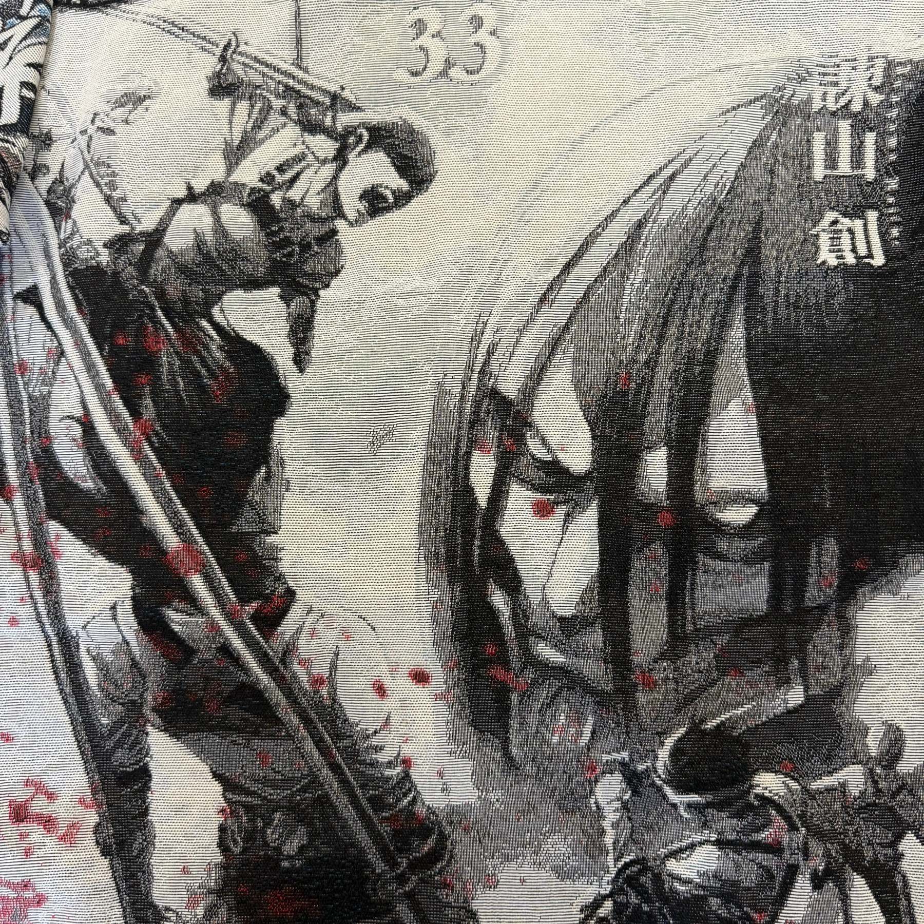 Dedicate Your Heart, No Regrets – Attack on Titan Themed Woven Jacket