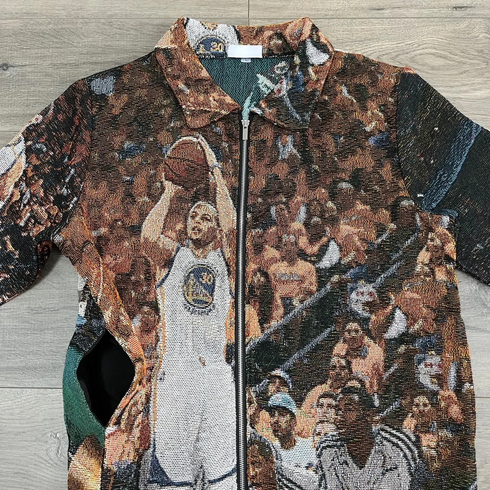 Curry's Magic, Three-Point Storm – Stephen Curry Themed Woven Jacket