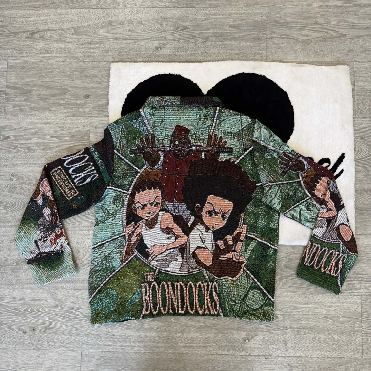 Street Smarts, Urban Attitude – The Boondocks Themed Woven Jacket