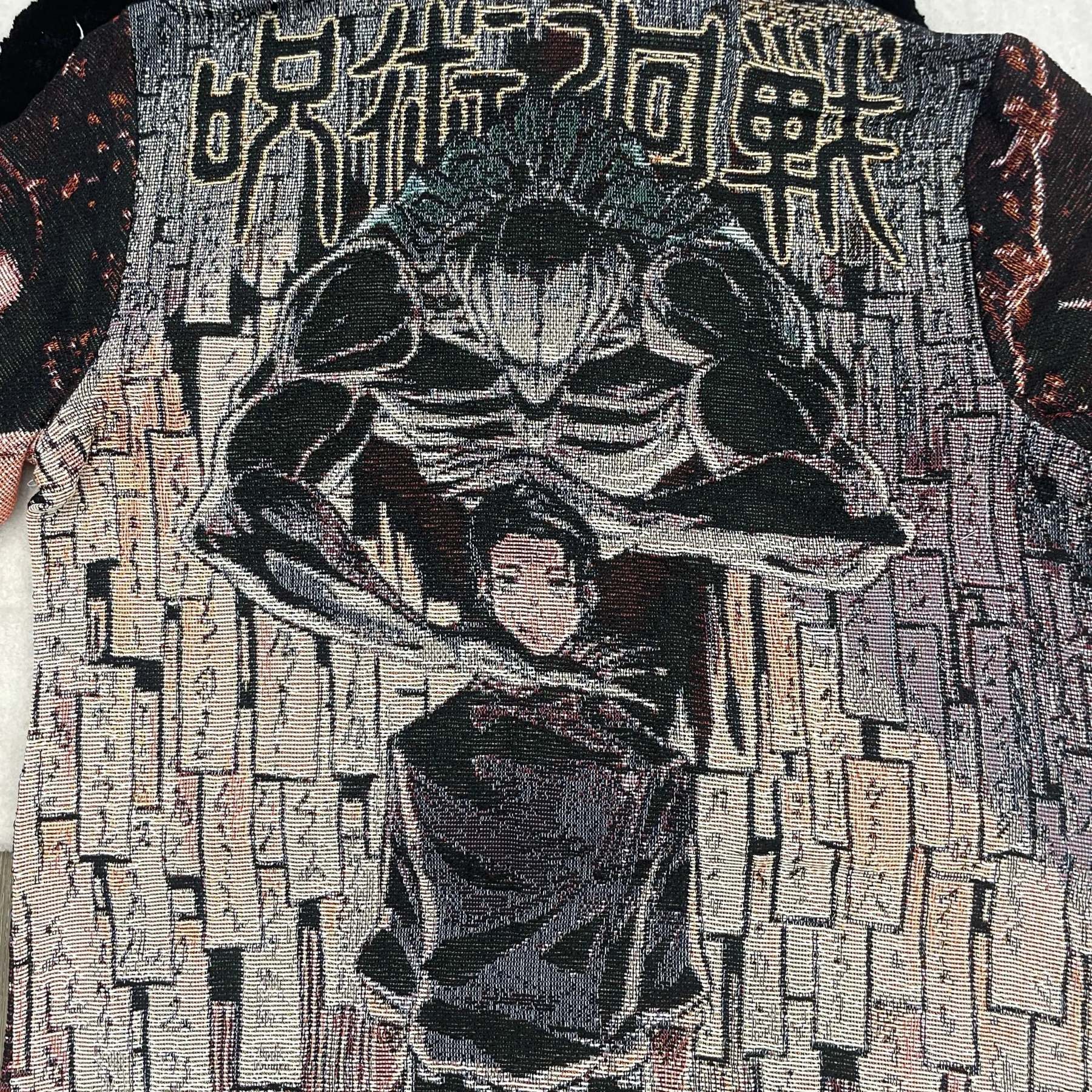 Sorcery Domain, Fashion Realm – Jujutsu Kaisen Themed Woven Jacket