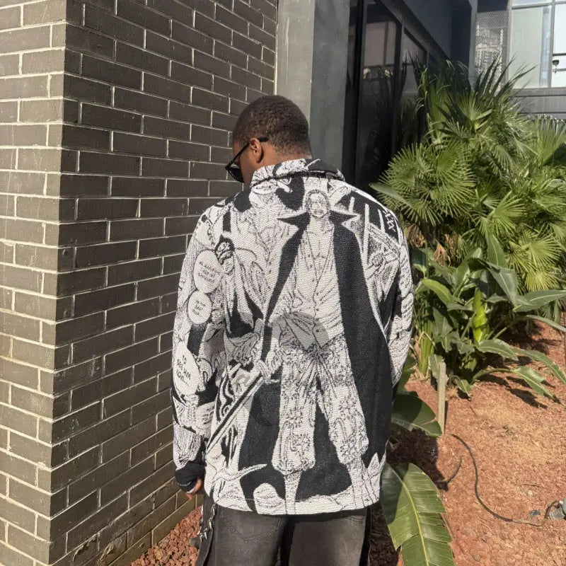 Red-Haired Soul, Inherited Will – ONE PIECE Shanks Themed Woven Jacket