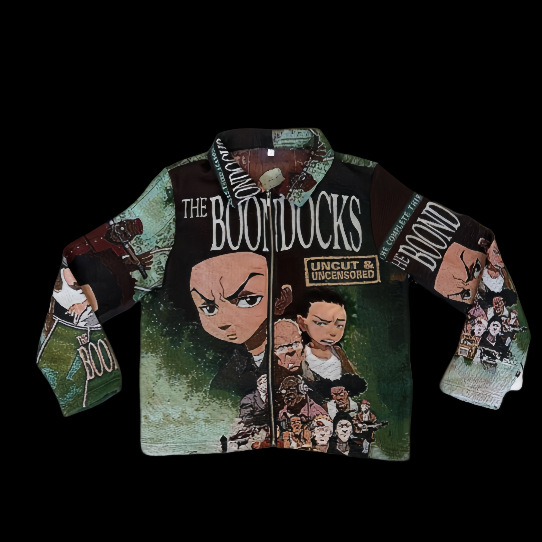 Street Smarts, Urban Attitude – The Boondocks Themed Woven Jacket