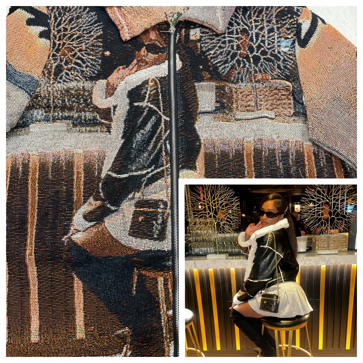 Customized Tapestry Crew Neck/Hoodie/Jacket