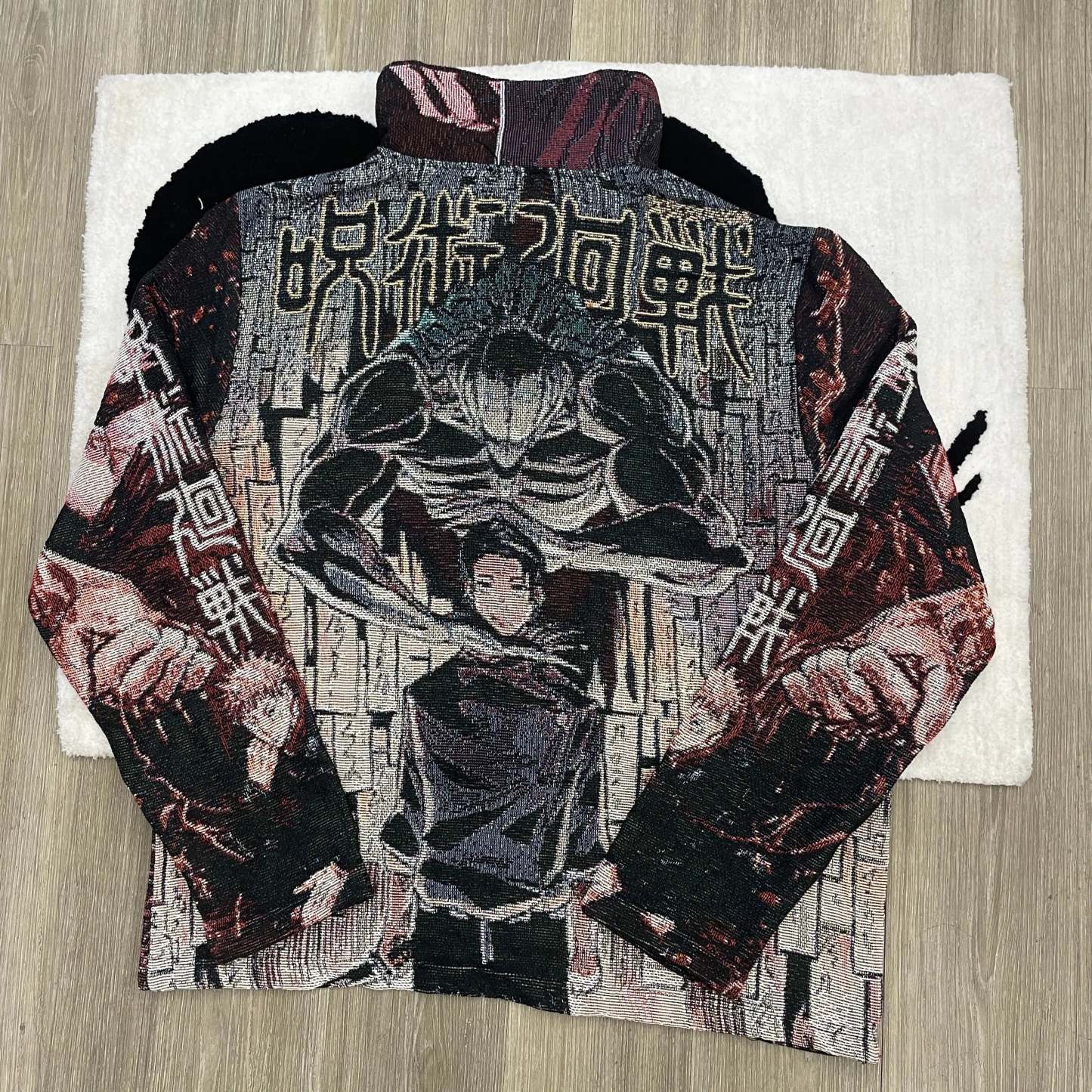 Sorcery Domain, Fashion Realm – Jujutsu Kaisen Themed Woven Jacket