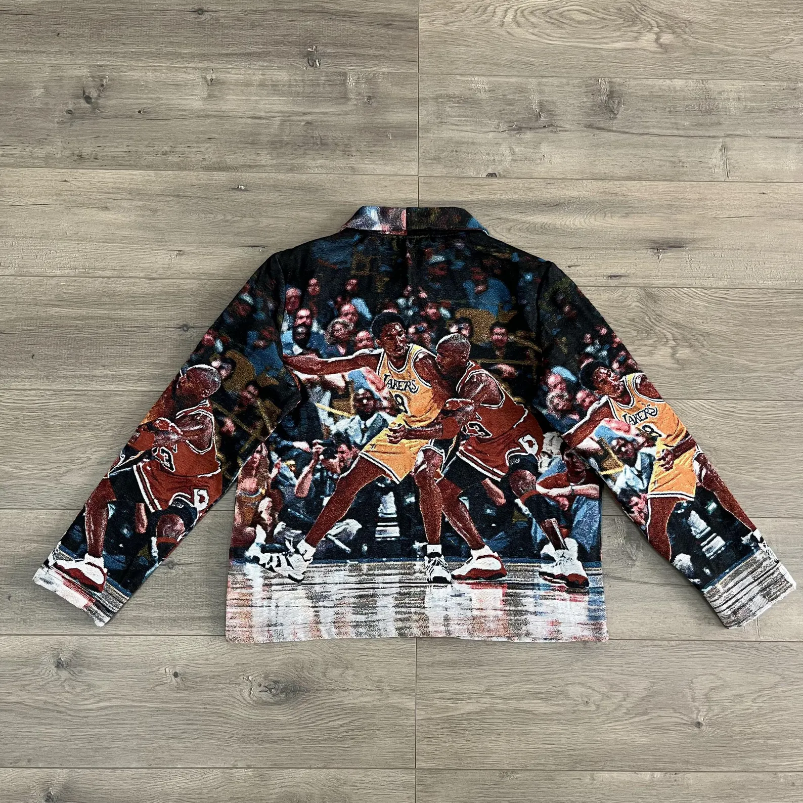 Basketball Legends, Eternal Classic – Kobe & Jordan Themed Woven Hoodie/Jacket