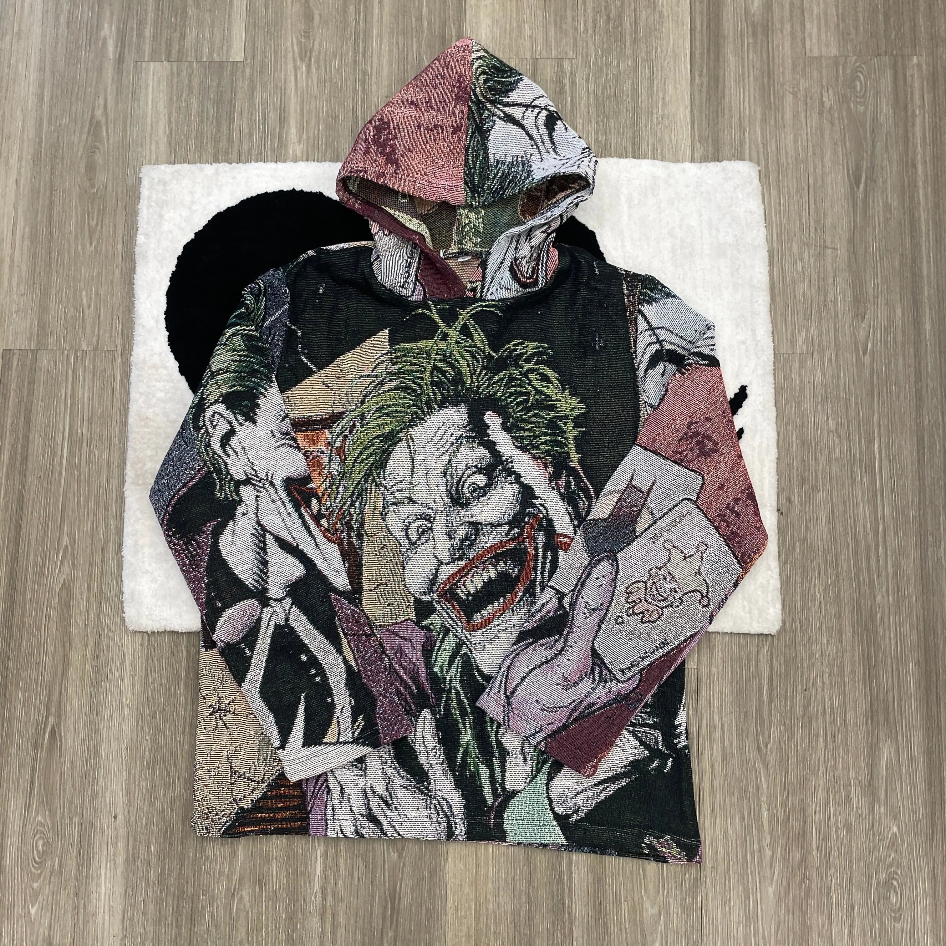 Chaos Aesthetics, Ultimate Expression – Joker Themed Woven Hoodie