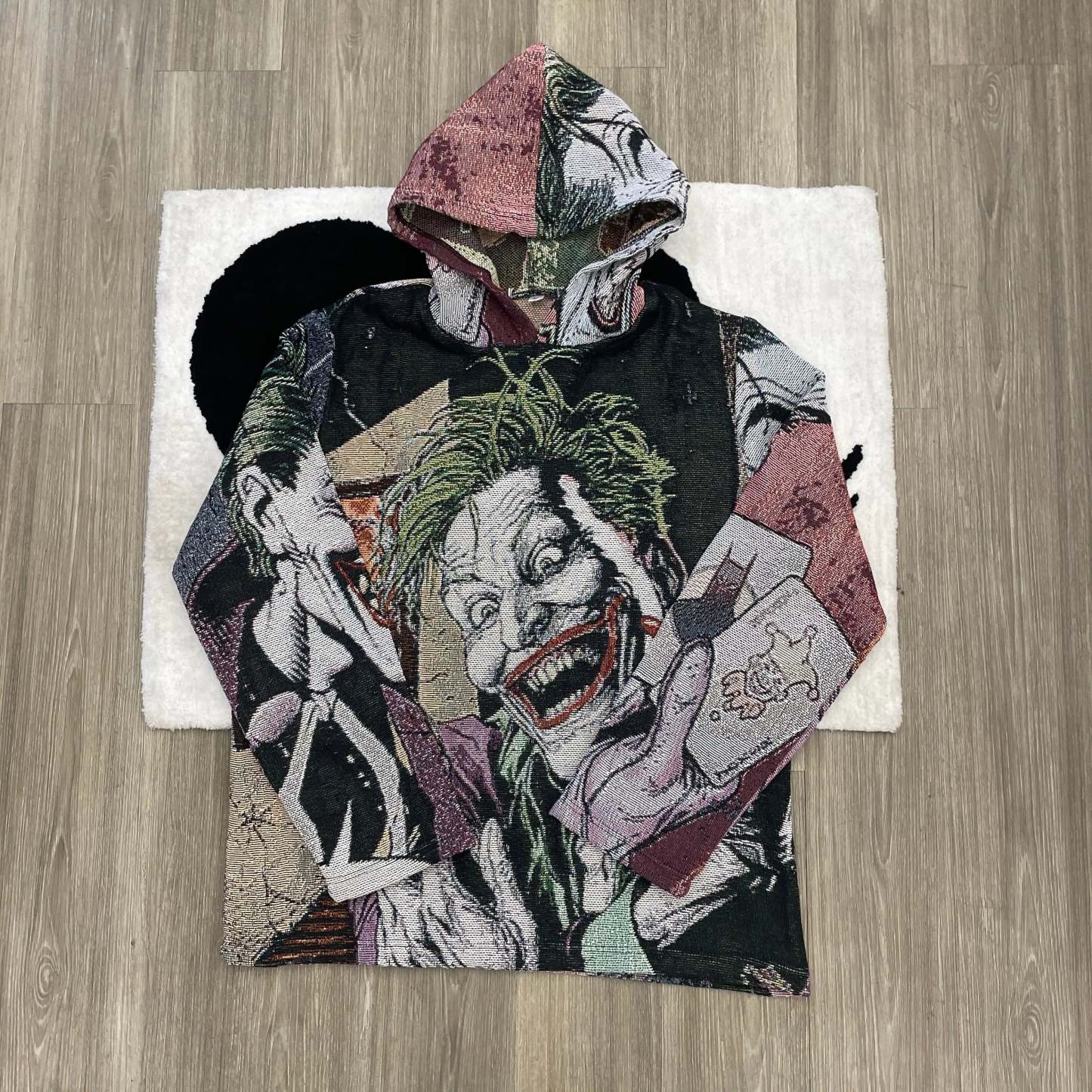 Chaos Aesthetics, Ultimate Expression – Joker Themed Woven Hoodie