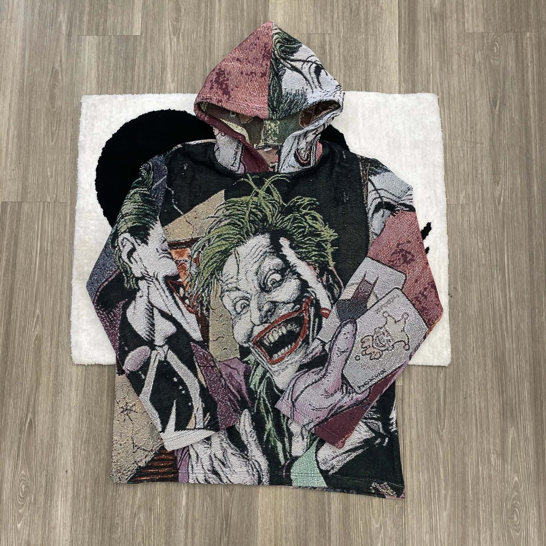 Chaos Aesthetics, Ultimate Expression – Joker Themed Woven Hoodie