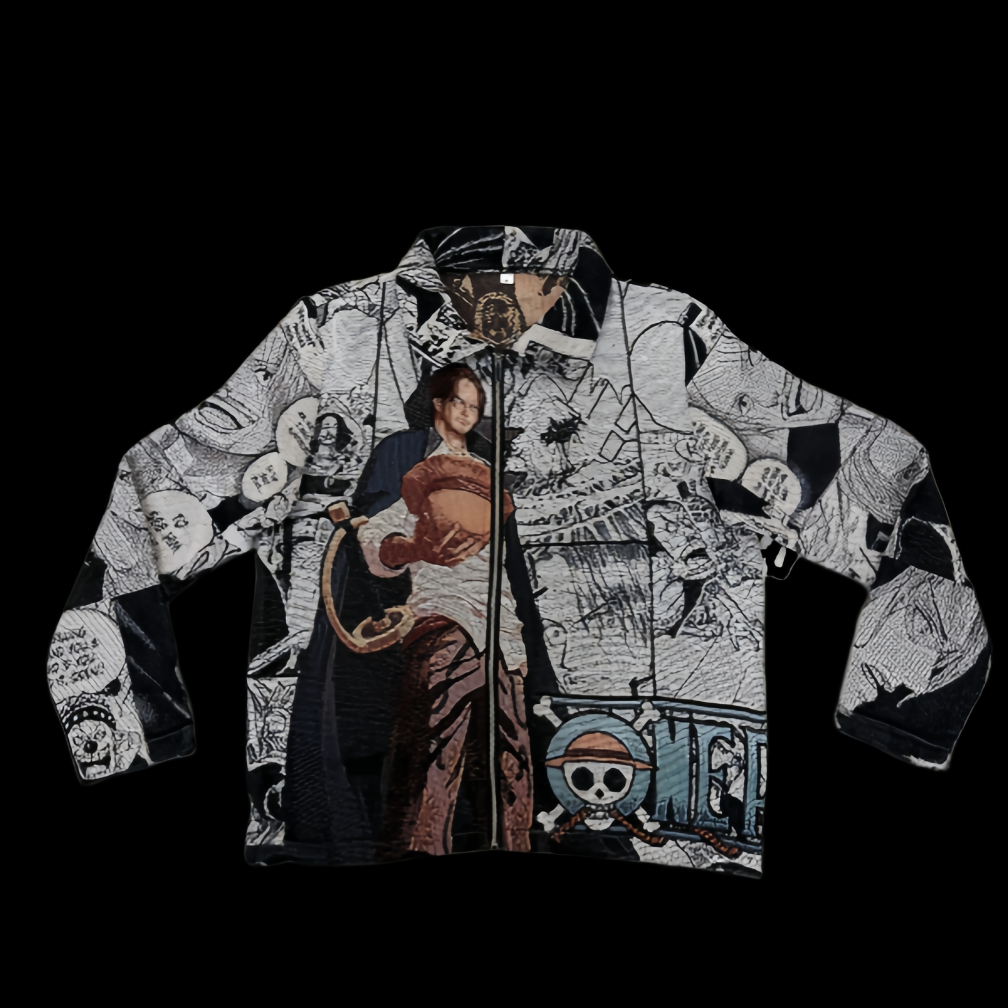 Red-Haired Soul, Inherited Will – ONE PIECE Shanks Themed Woven Jacket