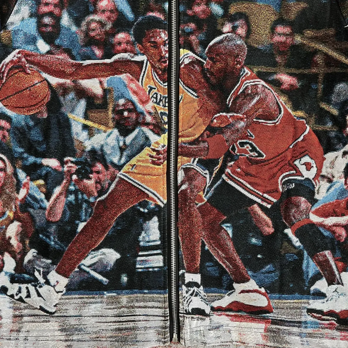 Basketball Legends, Eternal Classic – Kobe & Jordan Themed Woven Hoodie/Jacket