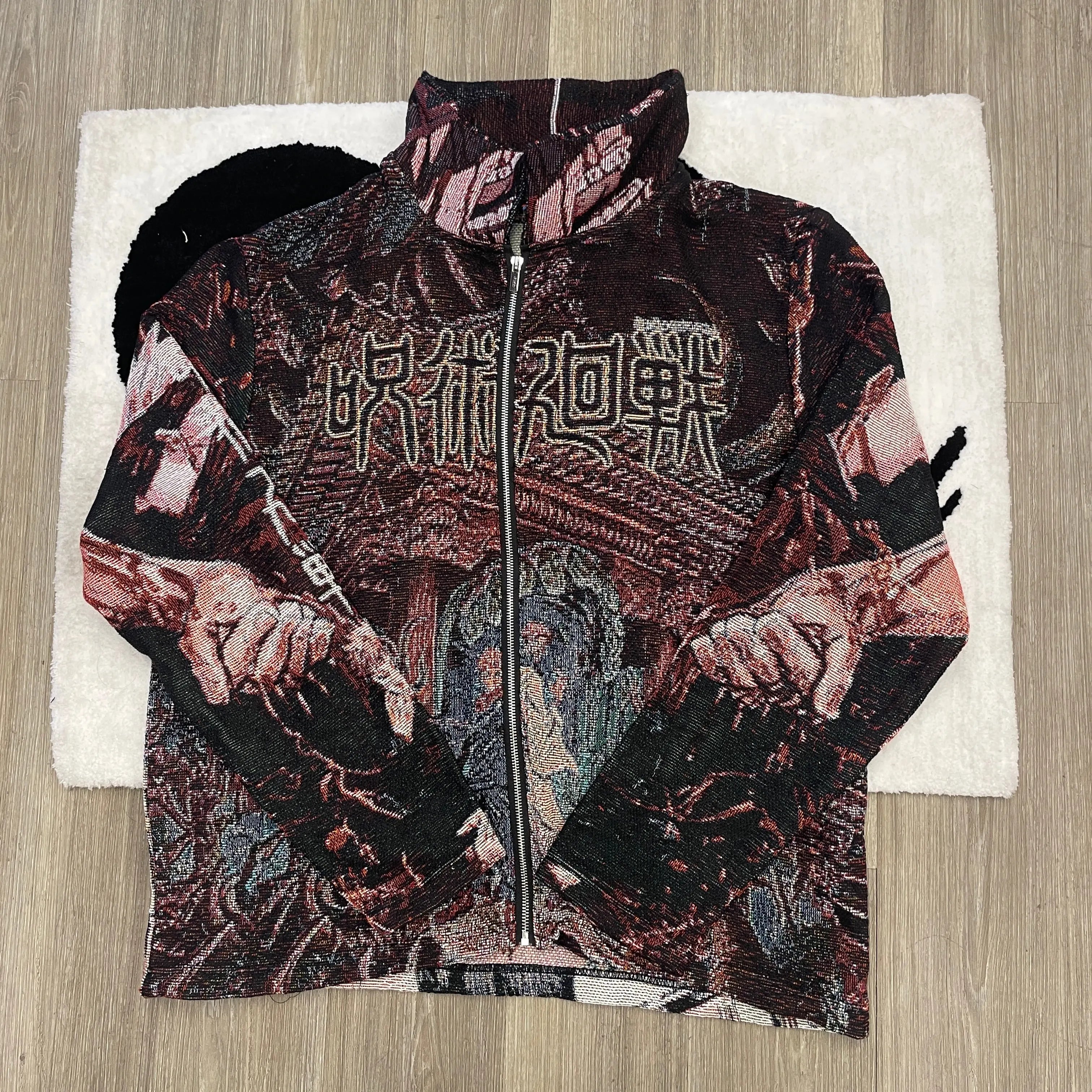 Sorcery Domain, Fashion Realm – Jujutsu Kaisen Themed Woven Jacket